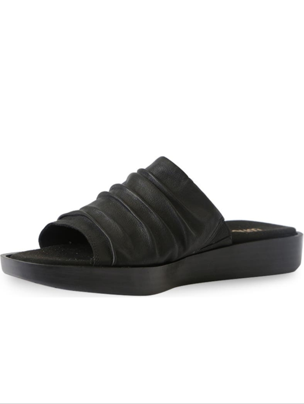 NIB- Munro Kala Euched Leather Slide Sandals